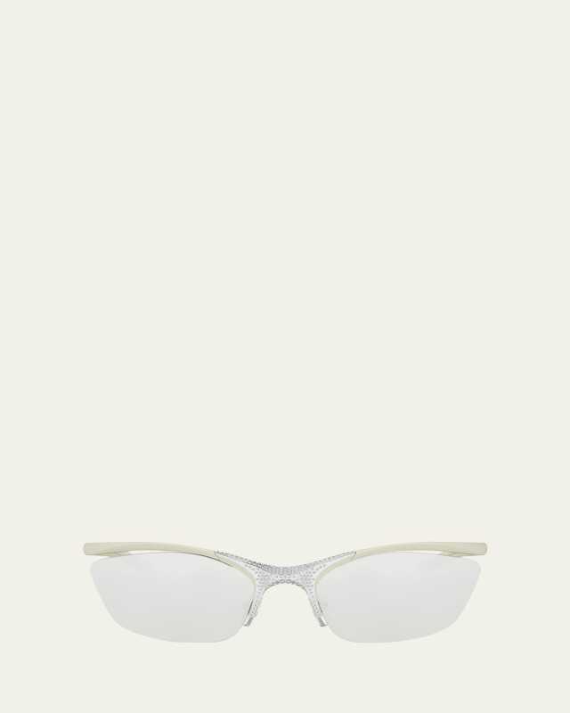 Signature Crystal Cat-Eye Sunglasses